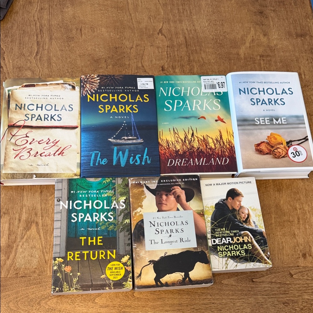Nicholas Sparks Book Collection